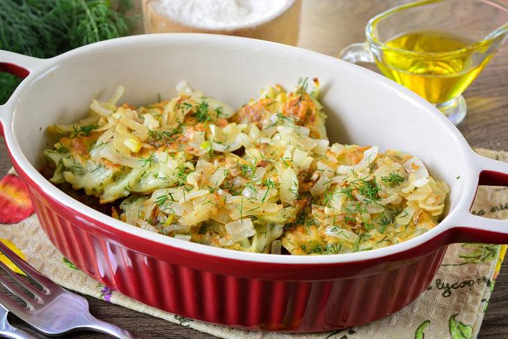 Deruny with fried onions in Ukrainian - tender and fragrant