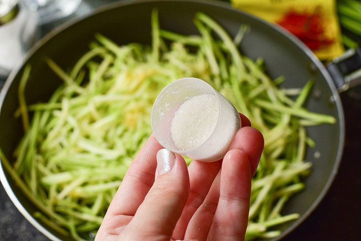 Appetizer "Zucchini noodles" - an interesting summer recipe