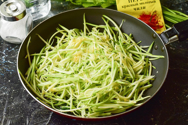 Appetizer "Zucchini noodles" - an interesting summer recipe