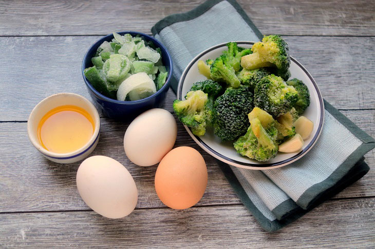 Broccoli scrambled eggs - a great breakfast recipe