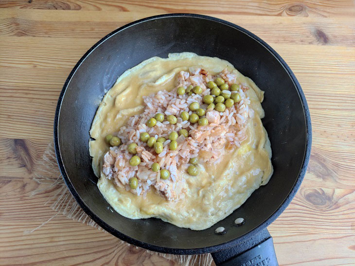 Omuraisu omelet in Japanese - unusual and appetizing