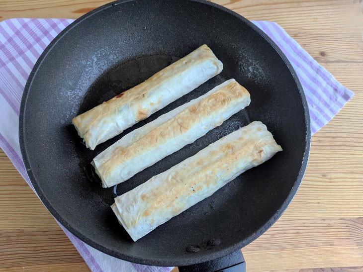 Lavash potato rolls - a delicious and satisfying snack