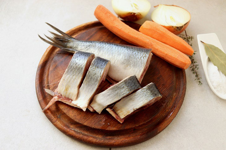 Salted herring in Norwegian - fast, simple and tasty