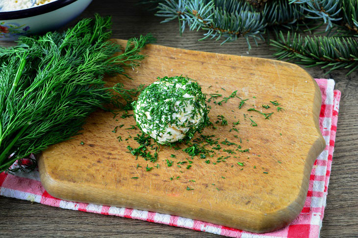 Snack "Cheese balls" for the New Year - appetizing, elegant and tasty