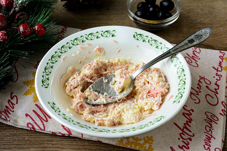 Tiger sandwiches on the New Year's table - elegant, tasty and satisfying