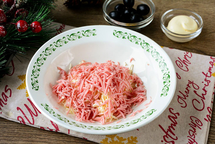 Tiger sandwiches on the New Year's table - elegant, tasty and satisfying