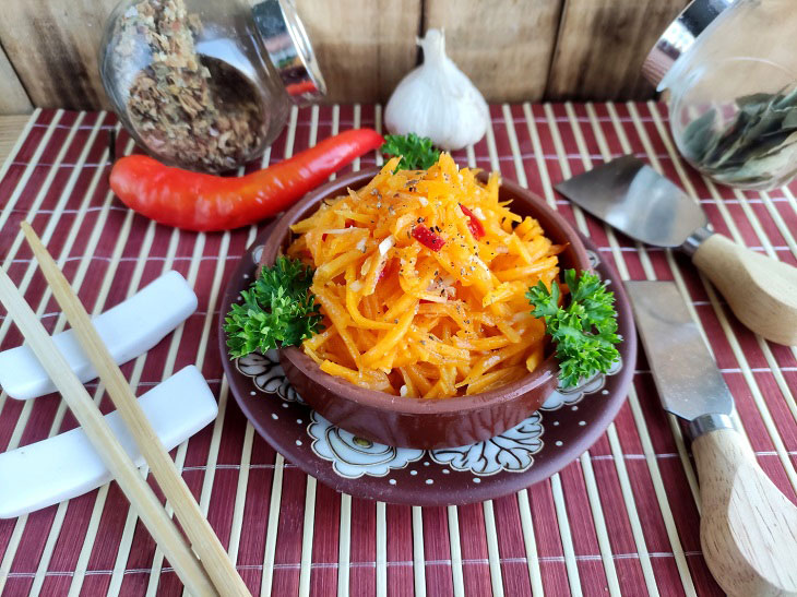 Pumpkin in Korean - a spicy and authentic snack