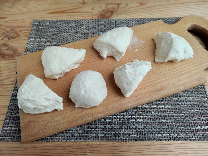 Sausage in dough - a simple homemade snack