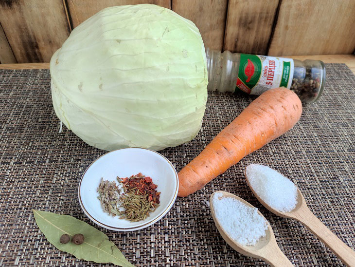 Sauerkraut in a bag - a simple recipe for a soulful snack