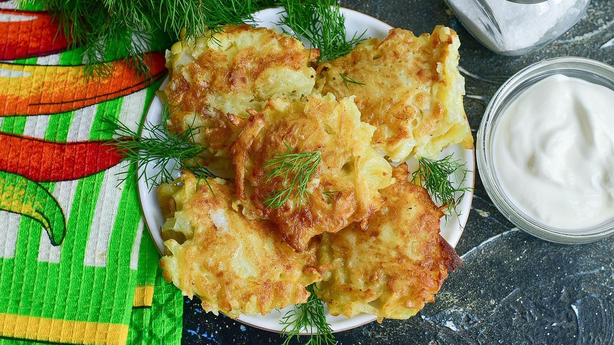 Potato pancakes “Kremzliki” – delicious and unusual