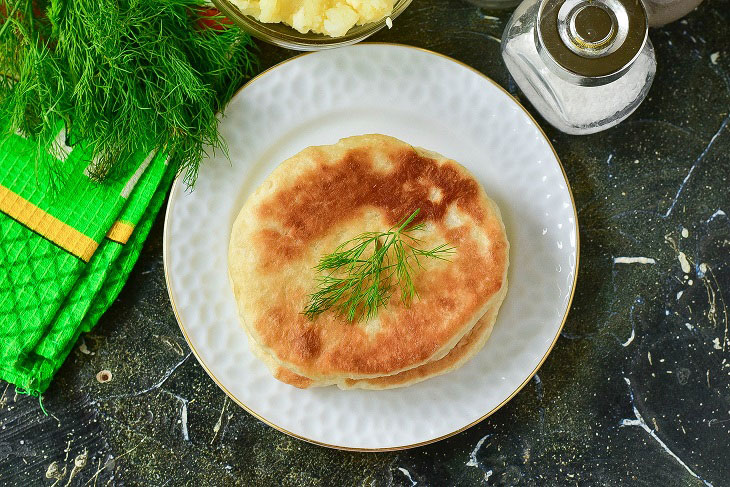 Ossetian cakes "Kartofjin" - soft and tasty