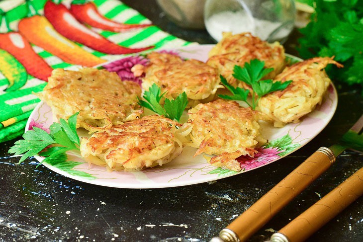 Draniki in Czech "Bramboraki" - a delicious and unusual recipe