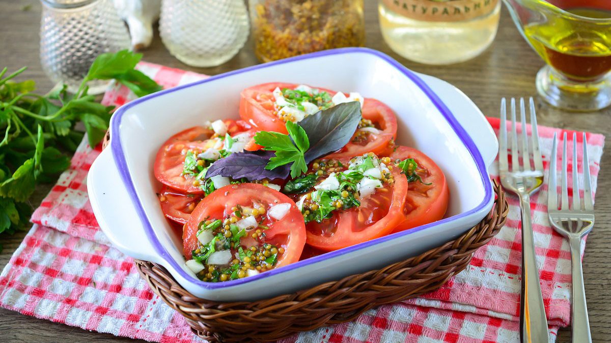 Pickled tomatoes in Italian – a quick and very tasty snack