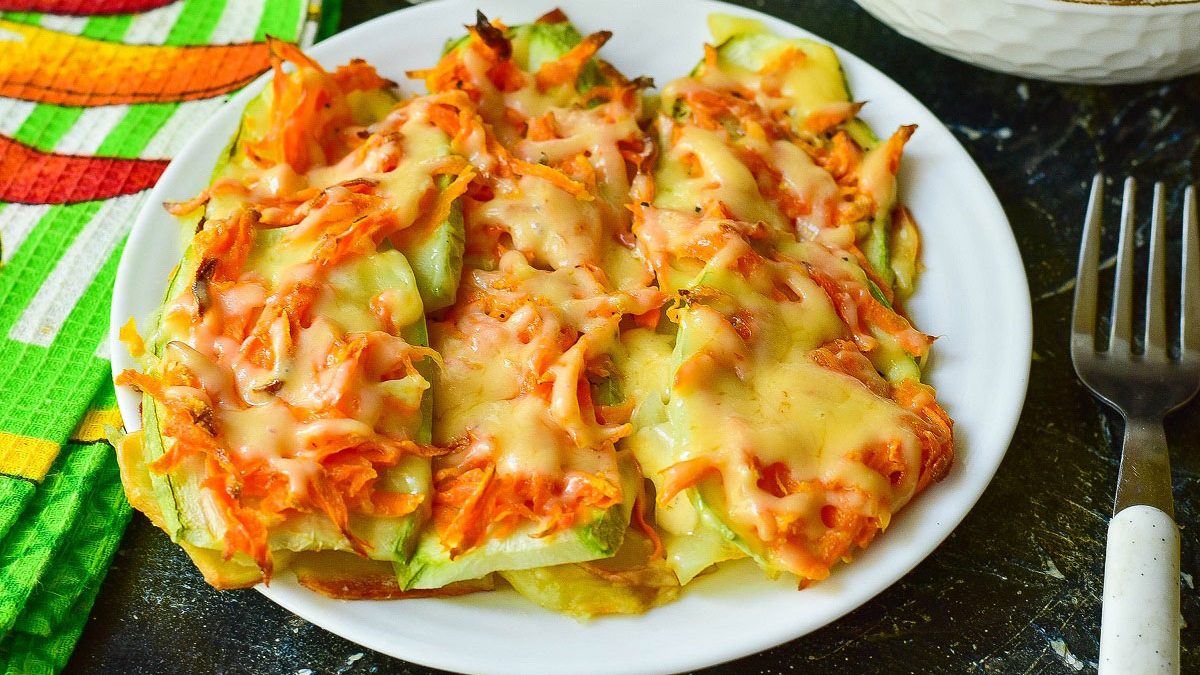 Viennese zucchini – an attractive and original appetizer