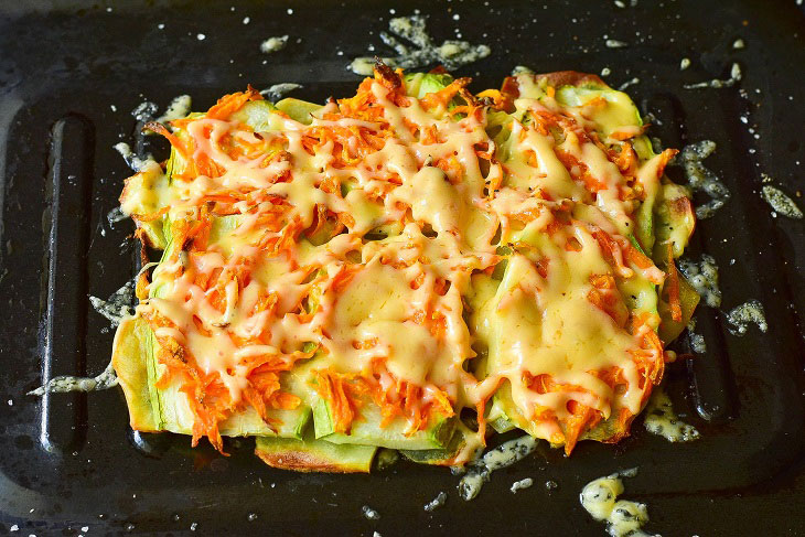 Viennese zucchini - an attractive and original appetizer