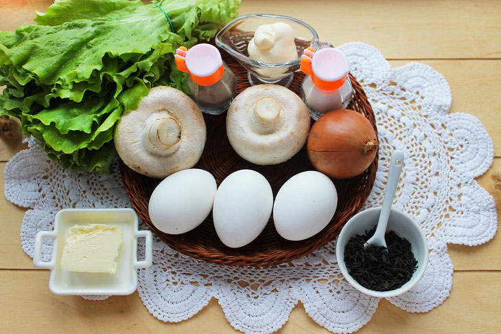 Stuffed eggs "Borovichki" - an original appetizer for the holiday