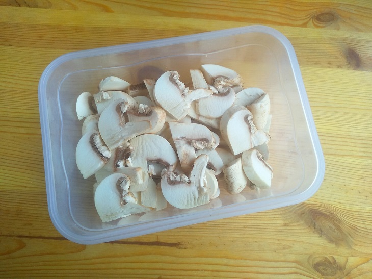Mushrooms in soy sauce - a savory and appetizing snack