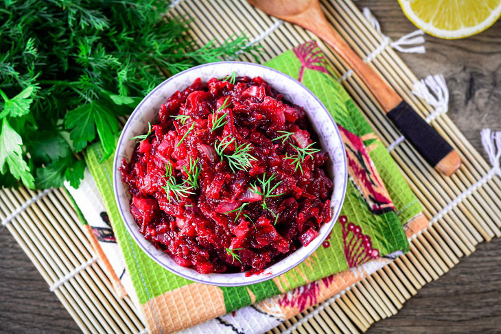 Beet caviar like in kindergarten - tasty, simple and healthy