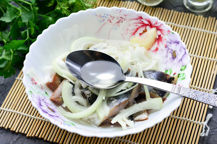 Korean herring - a spicy and original snack