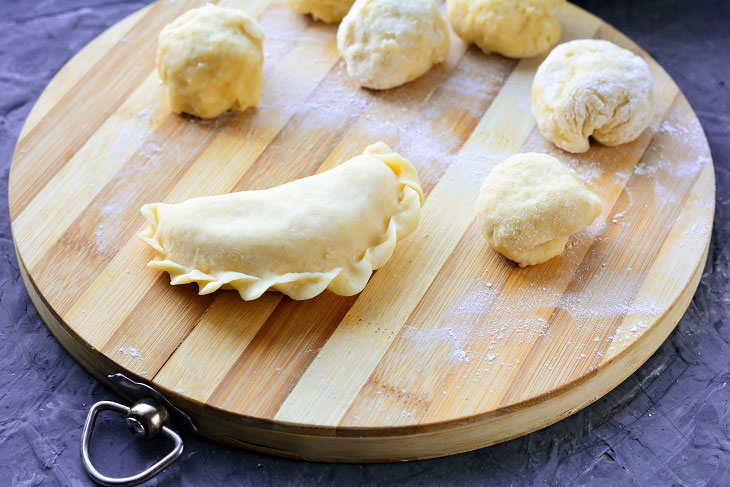 Lean dumplings with potatoes - hearty and appetizing