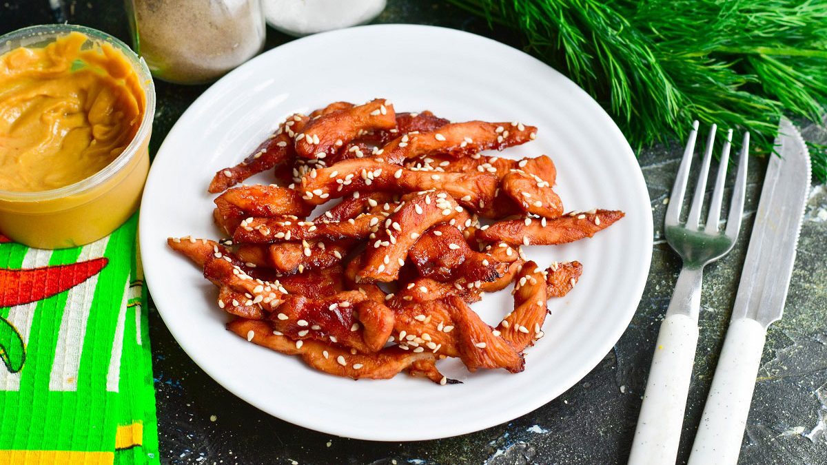 Juicy Asian-style chicken breast – original and tasty