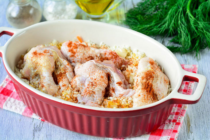 Lazy Rice with Chicken in the Oven - A Delicious and Fragrant Dish