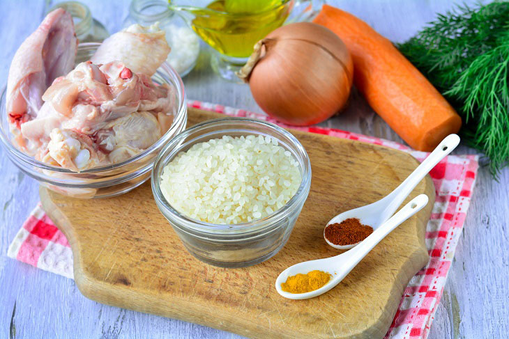 Lazy Rice with Chicken in the Oven - A Delicious and Fragrant Dish