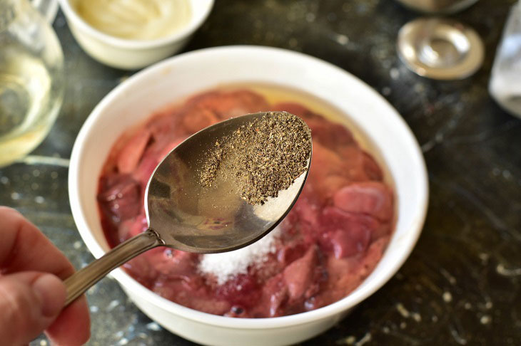 Chicken liver fritters - a tender and satisfying dish