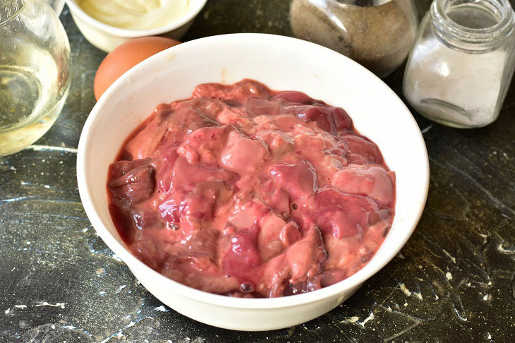 Chicken liver fritters - a tender and satisfying dish