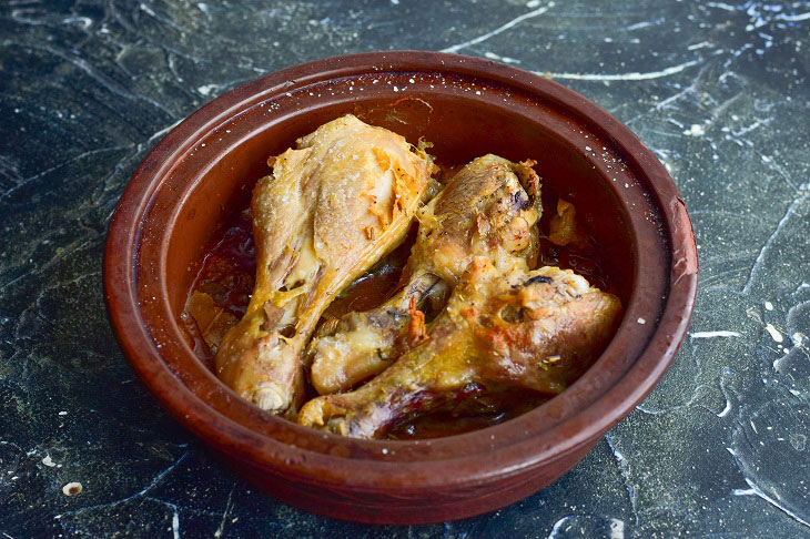 Chicken confit - an interesting and simple recipe