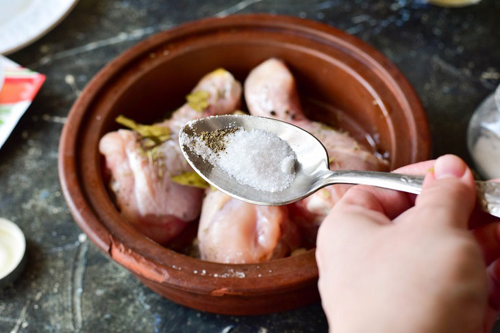 Chicken confit - an interesting and simple recipe