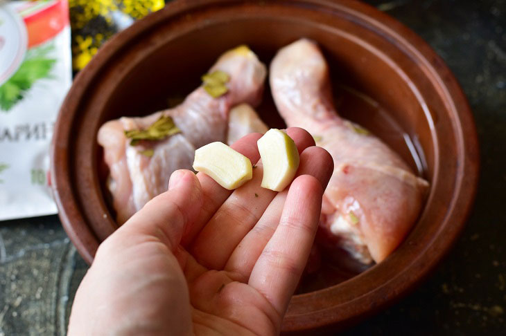 Chicken confit - an interesting and simple recipe