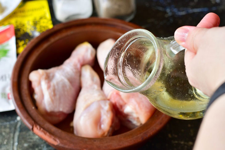 Chicken confit - an interesting and simple recipe