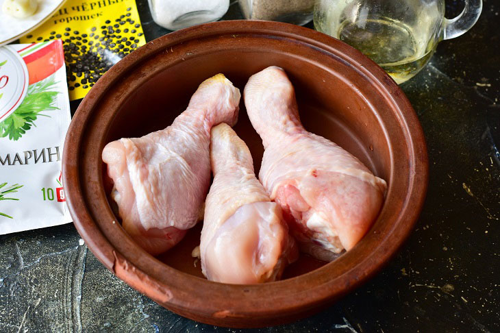 Chicken confit - an interesting and simple recipe