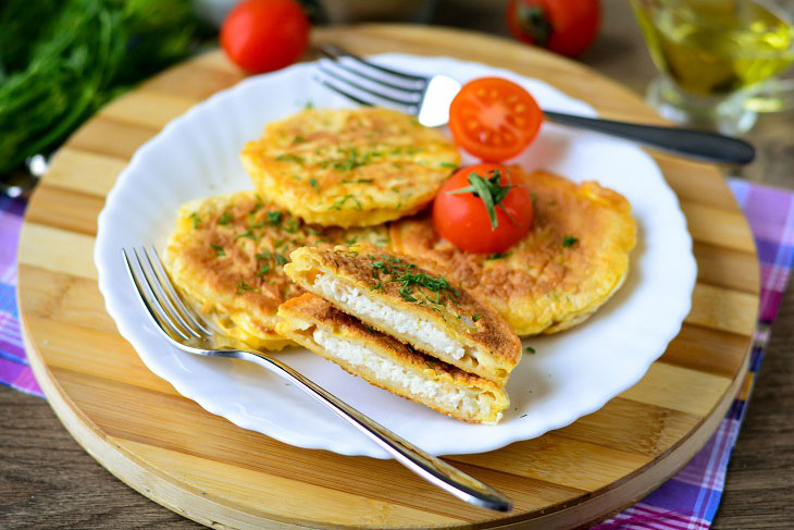 Chicken in a "cage" - a tender and juicy dish