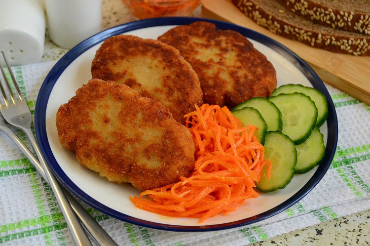 Cutlets "Nezhenka" from pollock fillet - tasty, healthy and low-calorie
