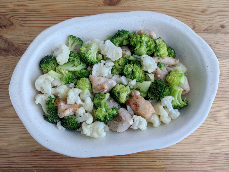 Cauliflower and Broccoli Casserole - a hearty and healthy dish