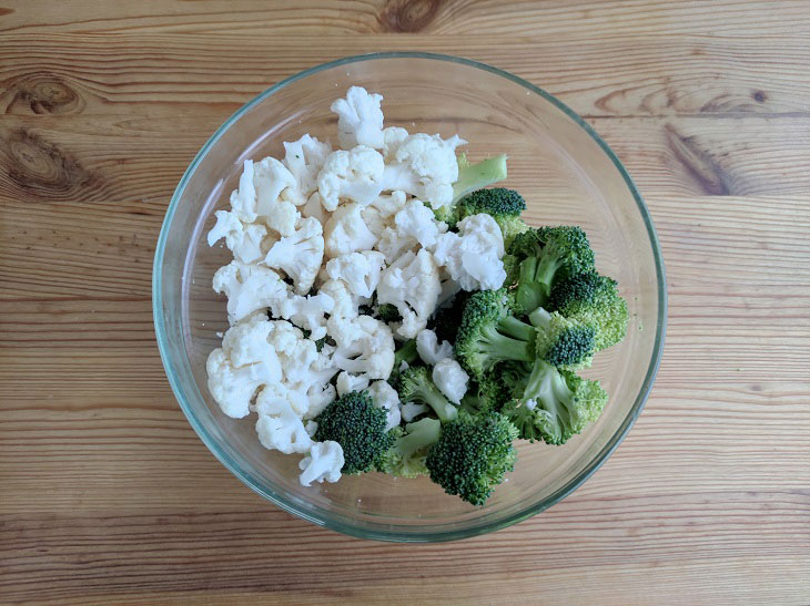 Cauliflower and Broccoli Casserole - a hearty and healthy dish