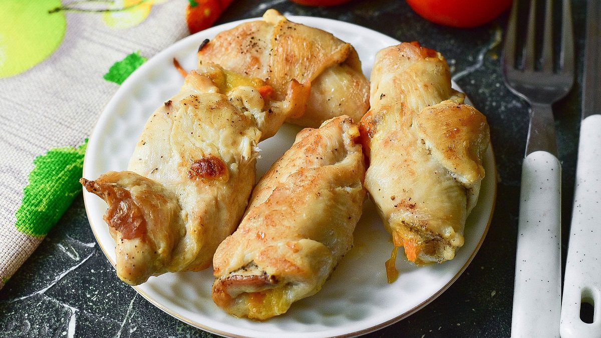 Chicken rolls “Boyarskie” – a tender and juicy dish