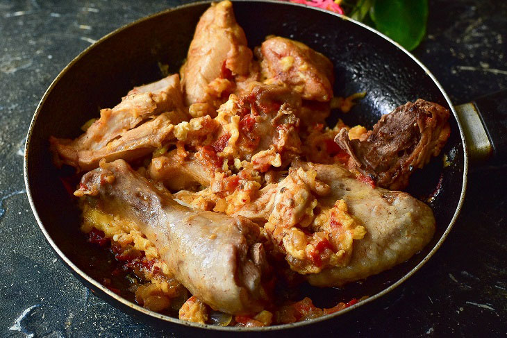 Chicken Chihyrtma - an interesting Azerbaijani dish