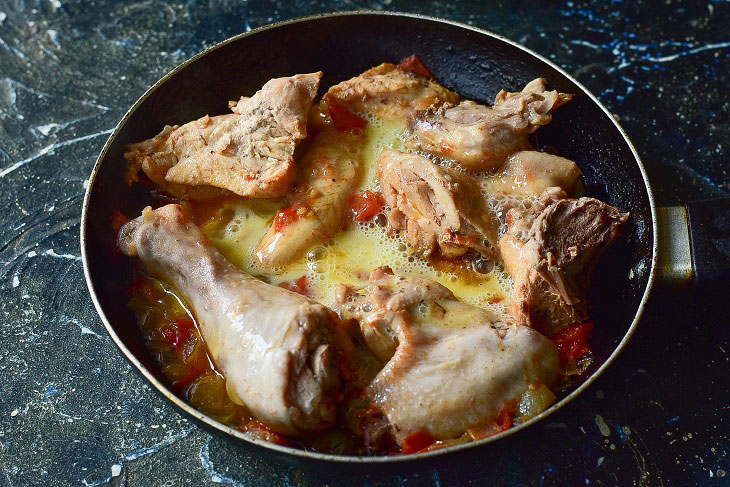 Chicken Chihyrtma - an interesting Azerbaijani dish