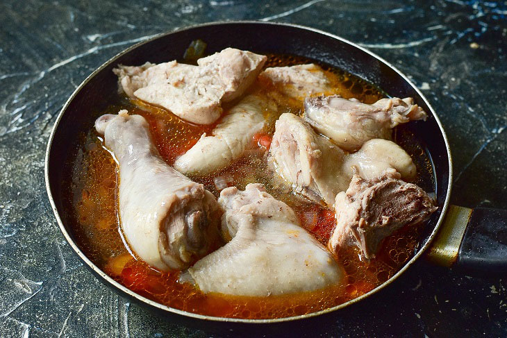 Chicken Chihyrtma - an interesting Azerbaijani dish