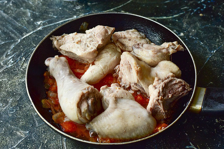 Chicken Chihyrtma - an interesting Azerbaijani dish