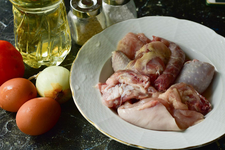 Chicken Chihyrtma - an interesting Azerbaijani dish