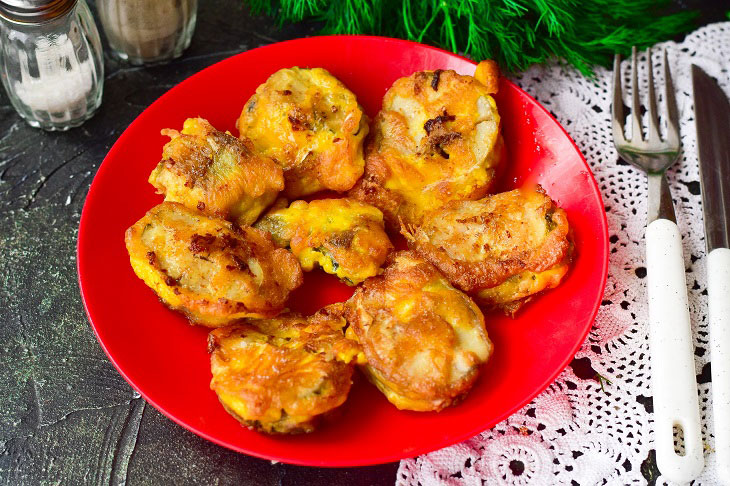 Fish in batter on the festive table - a tasty, satisfying and affordable dish