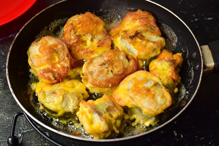 Fish in batter on the festive table - a tasty, satisfying and affordable dish