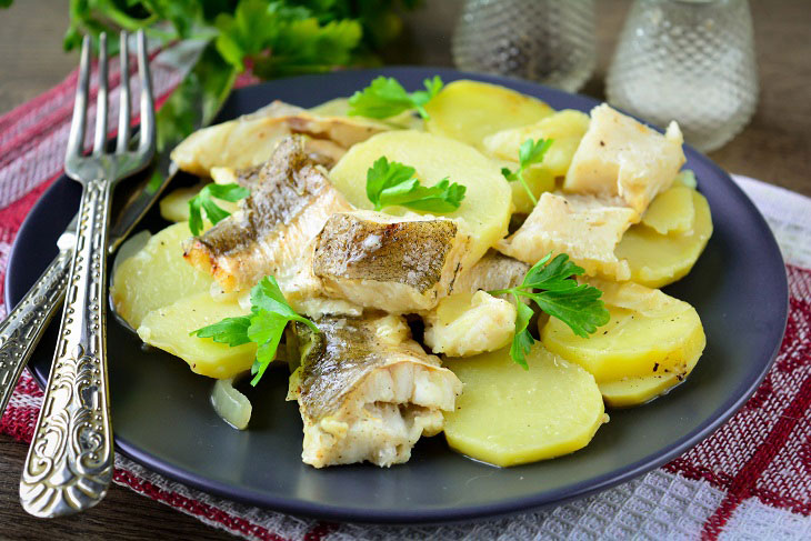 Fish dish "Hanteika" - juicy, tender and fragrant