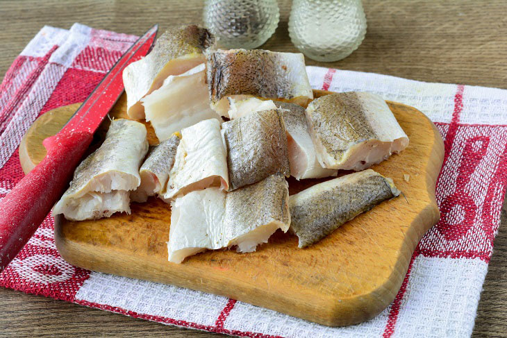 Fish dish "Hanteika" - juicy, tender and fragrant