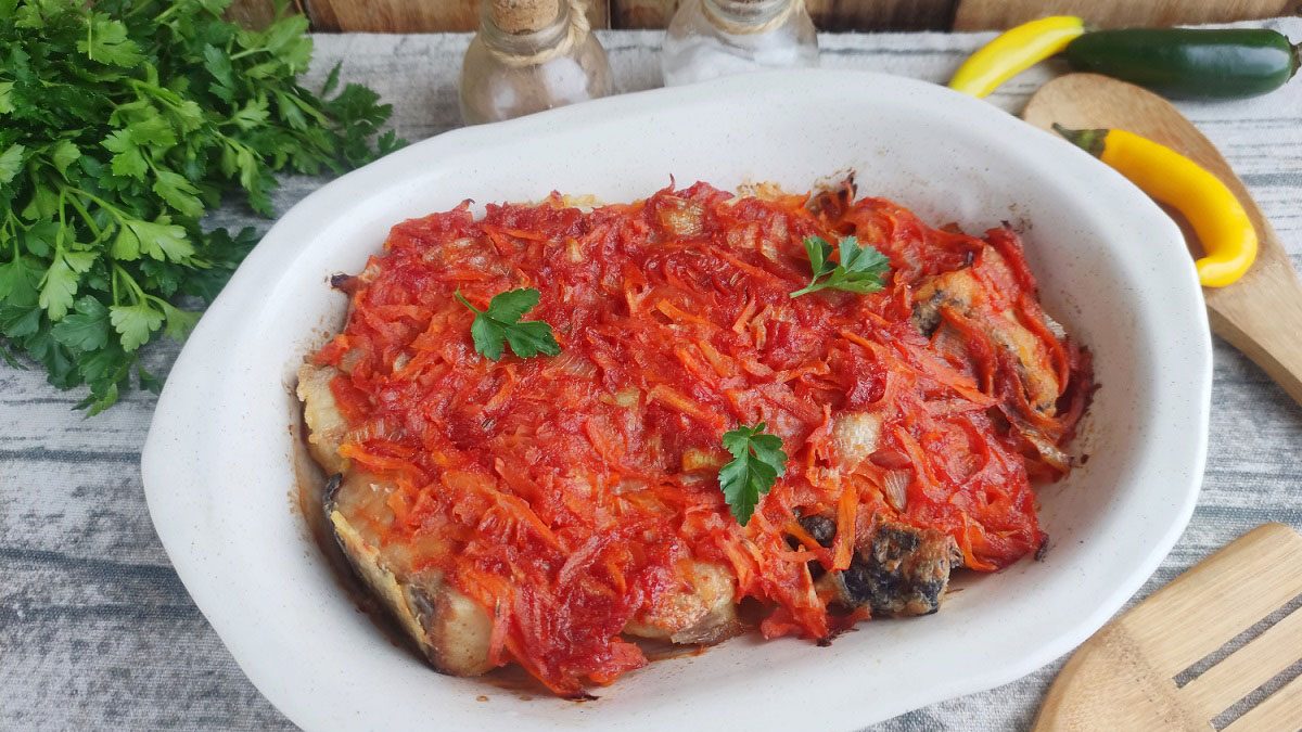 Greek fish – a tasty and healthy dish