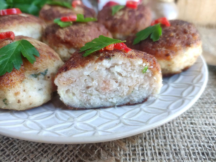 Pike cutlets - juicy, tasty and satisfying